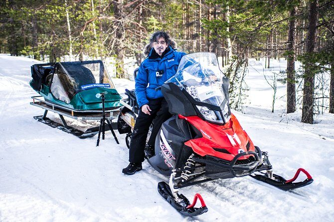 Northern Lights Snowmobile Sleigh Ride - Snowmobile Pulled Sled Reality: Comfort, Cold, and Group Conditions