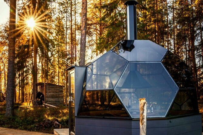 Private Glass Igloo Dinner on the Shore of Frozen Lake - Stop 1: Rovaniemi and the shoreline setting that does the heavy lifting