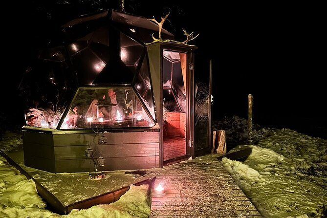 PRIVATE Glass Igloo Dinner Under Northern Lights - The itinerary pace: how this 3-hour flow keeps your night from dragging