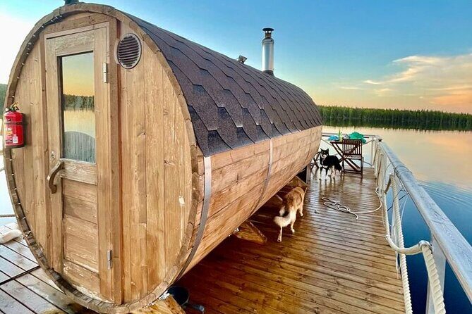 Private Traditional Finnish Sauna Boat Scenic River Cruise - The traditional sauna session (about an hour) in real terms
