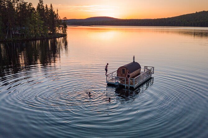 Private Traditional Finnish Sauna Boat Scenic River Cruise - Midnight sun vibes, Arctic skies, and the lake swim moment
