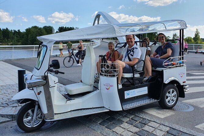 Private TukTuk guided tour in Helsinki 1,5 hours - Why a private TukTuk works so well in Helsinki