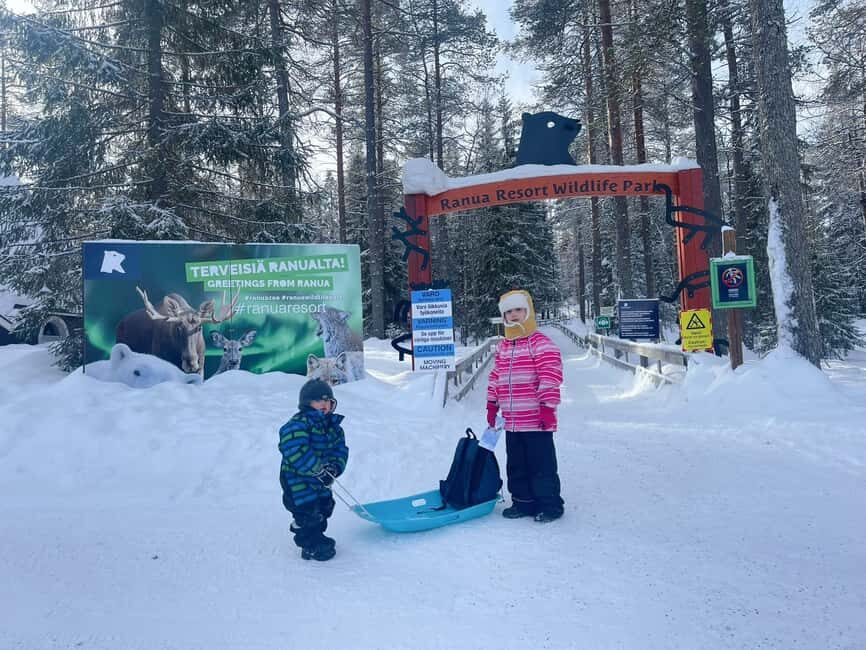 Ranua Wildlife zoo tour with lunch buffet included - Small-group transfer from Rovaniemi: comfortable, not rushed