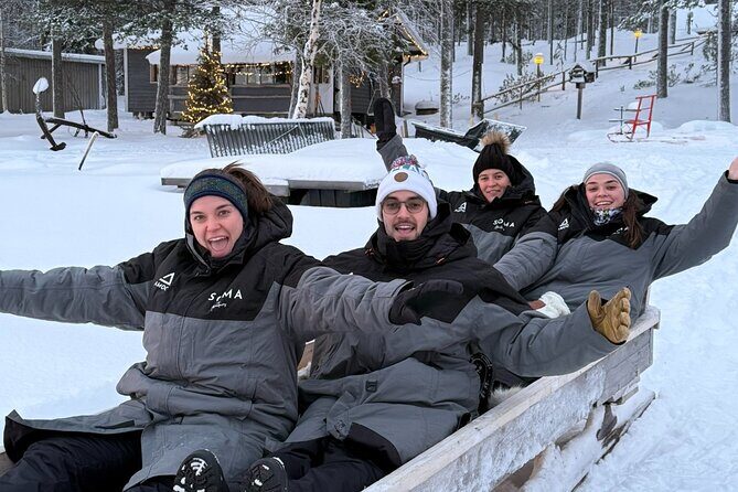 Reindeer Husbandry with Snowmobile Sleigh Ride and Cabin Lunch - Why This Levi Reindeer Farm Day Works So Well in Winter