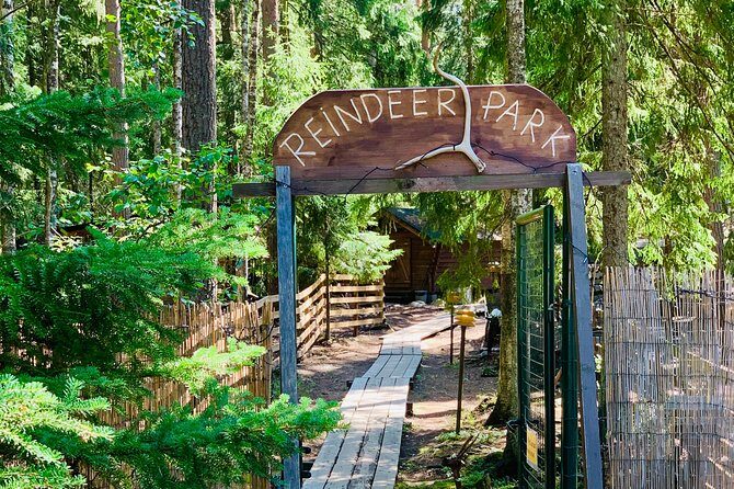 Reindeer Park & Horse Stables Safari - The campfire teepee food stop: comfort that changes the mood