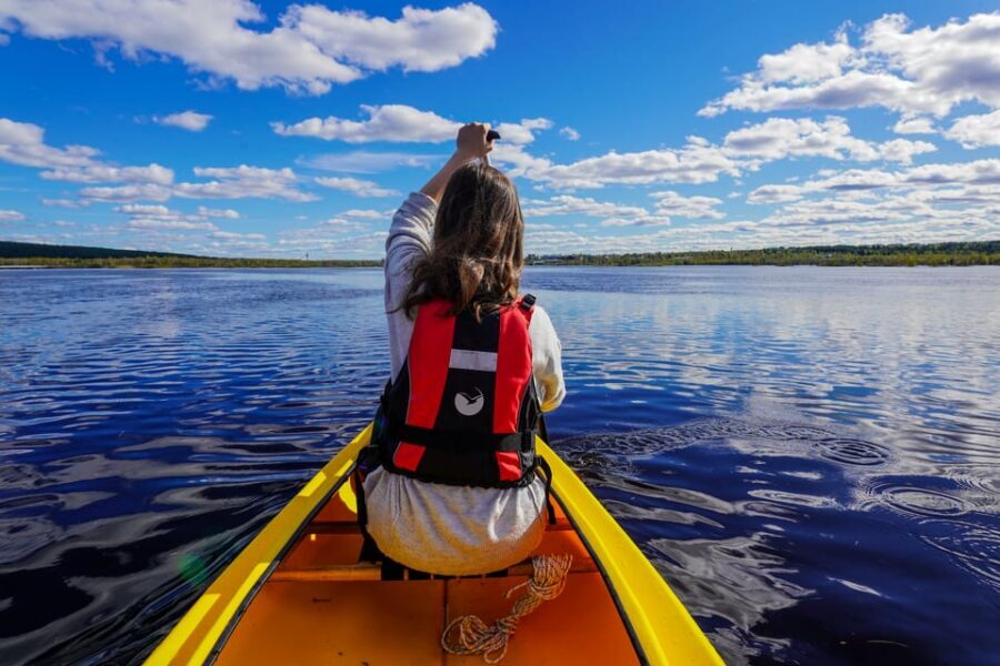 Rovaniemi: All-Day Canoe Adventure - How the day actually flows on Rovaniemi waters (6 hours of guided paddling)