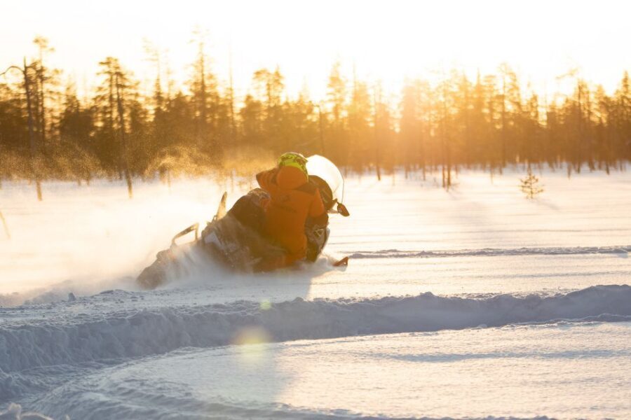 Rovaniemi: Full-Day Snowmobile Safari into the Wilderness - Stops Along the Way: Snow-Hotel Style Sights and Cabin Fires