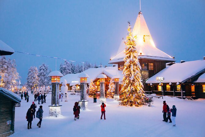 Rovaniemi Guided Tour and Santa Claus Village - Santa Claus Village: meeting Santa, seeing the elves, and doing Arctic Circle magic