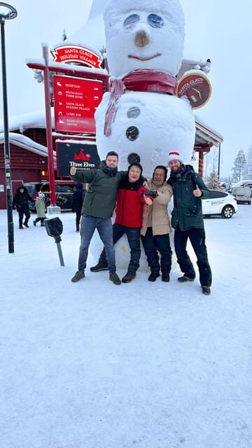 Rovaniemi: Guided Tour of Santa Claus Village - Meeting at the Arctic Circle Information desk: how the tour starts