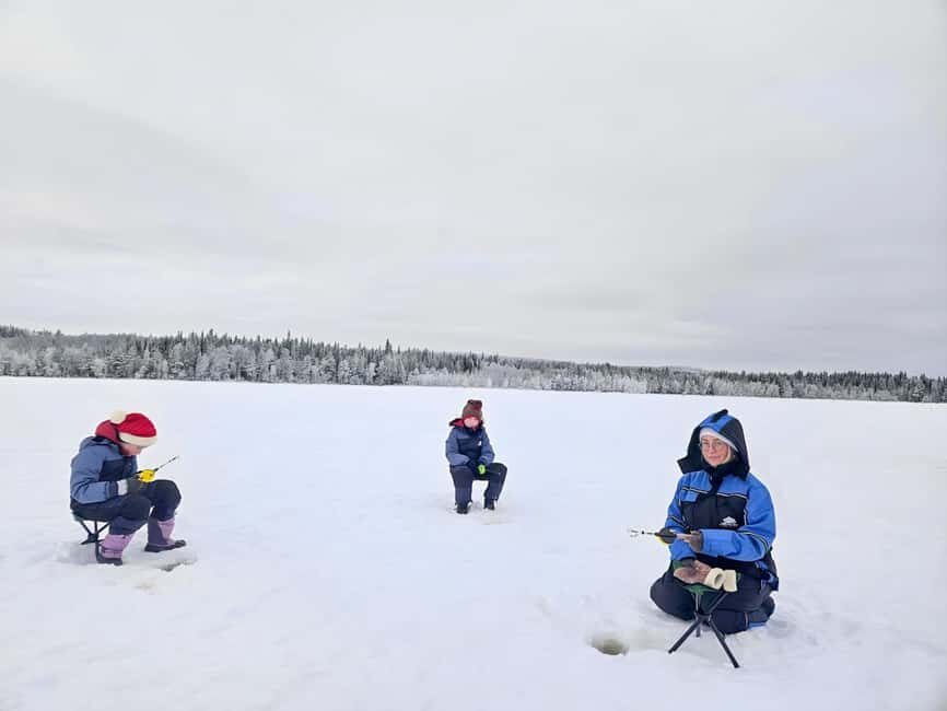 Rovaniemi: Ice Fishing Small Group Tour & Barbeque - Key things you’ll notice right away