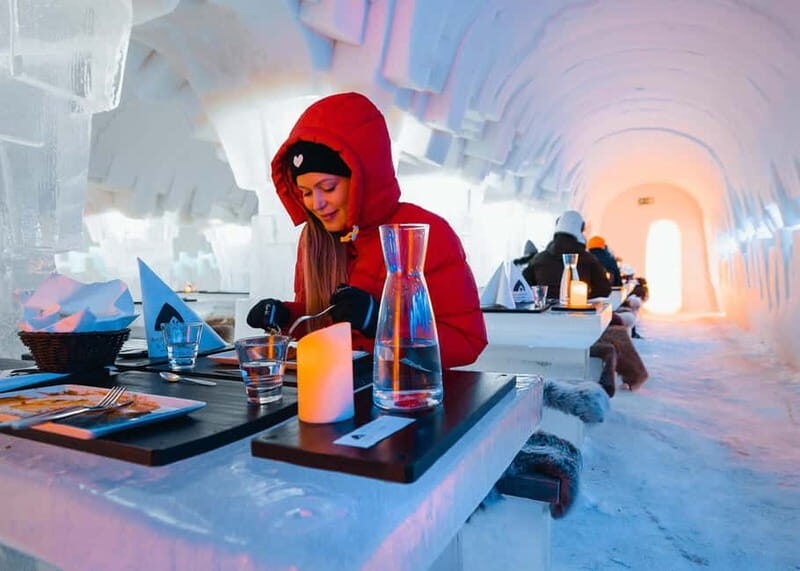Rovaniemi: Ice Restaurant Dinner with Snow Sauna & jacuzzi - Price and Value: Is $318 Per Person Worth It?