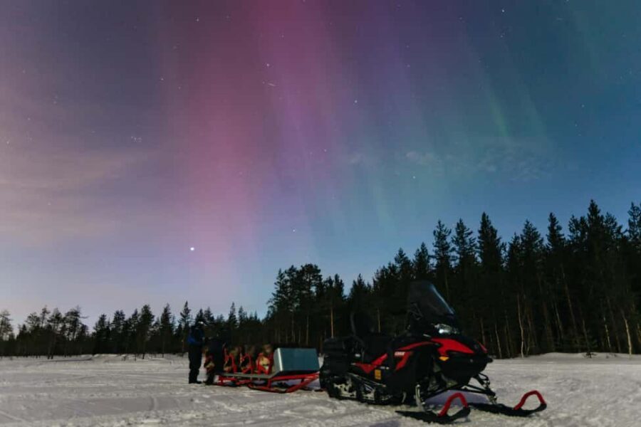 Rovaniemi: Northern Lights Family-Friendly Snowmobile Safari - The 3-hour flow: forest riding, driver swaps, and warm breaks