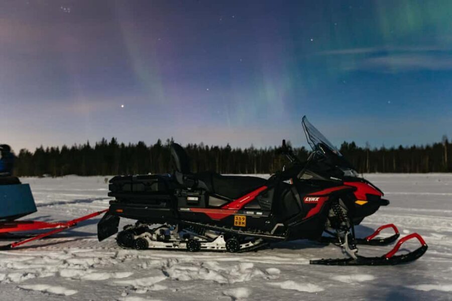 Rovaniemi: Northern Lights Family-Friendly Snowmobile Safari - Pickup reality in Rovaniemi: city center versus outside town