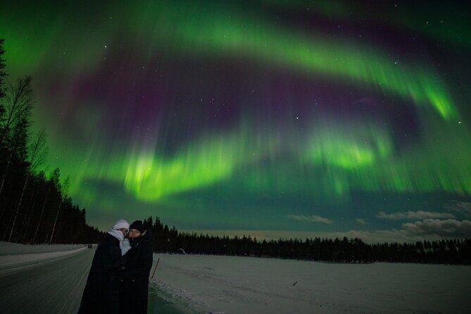 Rovaniemi: Northern lights money back tour - Kansankatu 10 start point: simple, central, and easy to handle