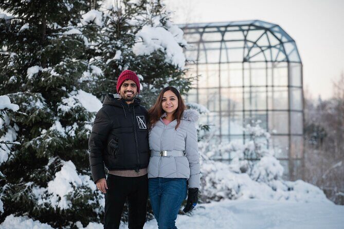 Rovaniemi photography tour - Stop 3: Ounasvaaran Lookout for authentic snowy winter views