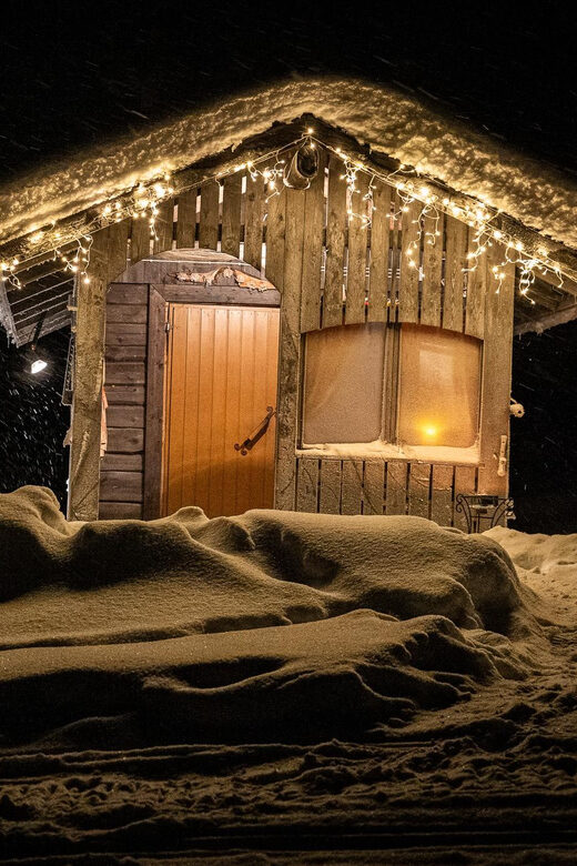 Rovaniemi: Private Sauna and Ice Swimming Tour with Snacks - Recovery Snacks, Warm Drinks, and Thermal Wear