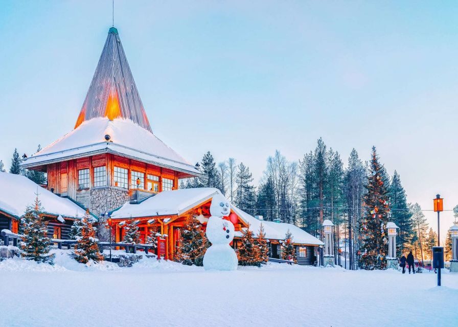 Rovaniemi: Santa Claus Village Visit with Hotel Pickup - Lunch buffet: included warmth and a place to reset
