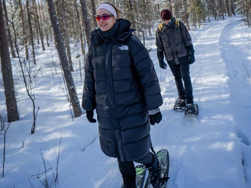 Rovaniemi: Snowshoe Adventure at Vikaköngäs & Barbeque - Gear and Clothing: What’s Included and What You Must Bring