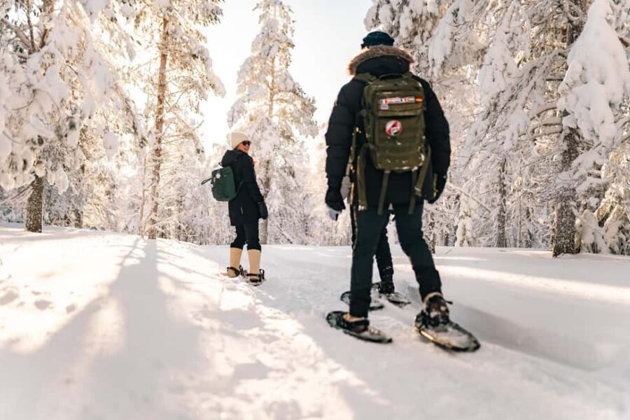 Rovaniemi: Snowshoeing in the Arctic Wilderness - Flint and steel fire lighting: the hands-on skill that feels magical