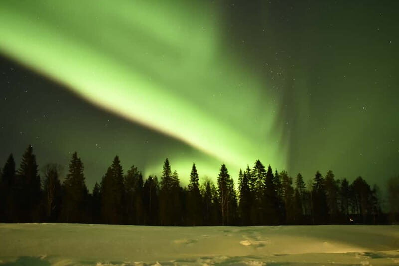 Rovaniemi: Snowtrain to Northern Lights Camp - From Rovaniemi pickup to Apukka camp: how the timing plays out