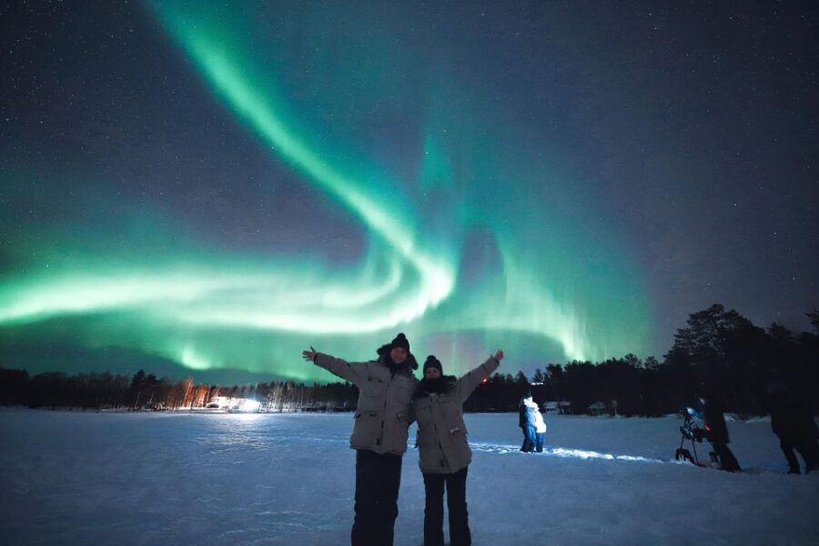 Rovaniemi: Unlimited Mileage and Hours Aurora Hunting Pro - Stops 2 and 3: secret and second lookout spots