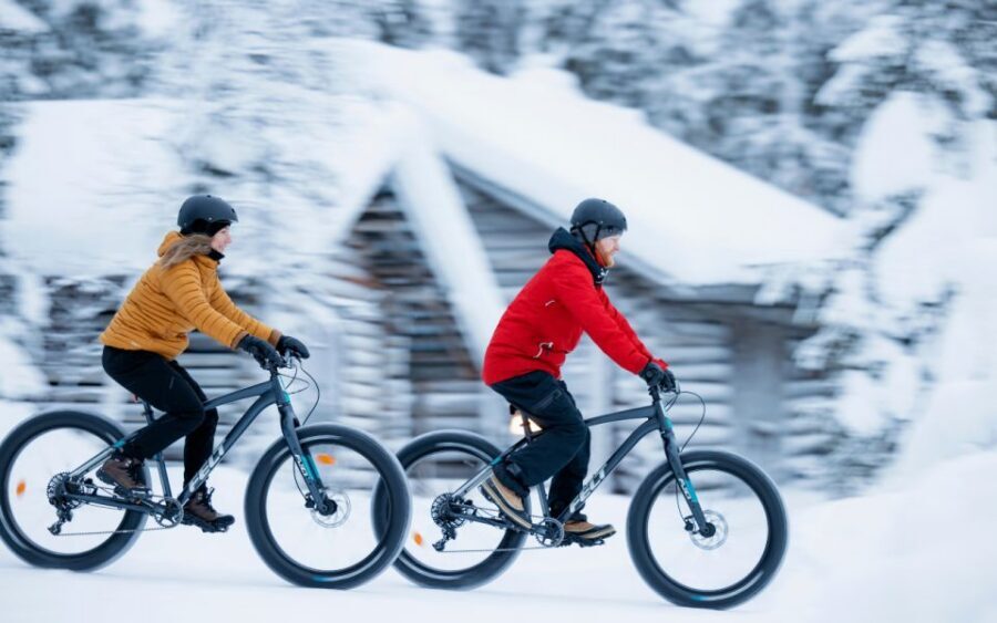 Ruka: Guided fatbike safari - Getting to the start: Ruka Safaris Safarihouse vs pickup points
