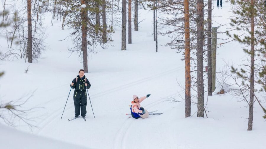 Saariselkä: Cross-Country Skiing for beginners - Why Saariselkä is such a good place to learn classic skiing