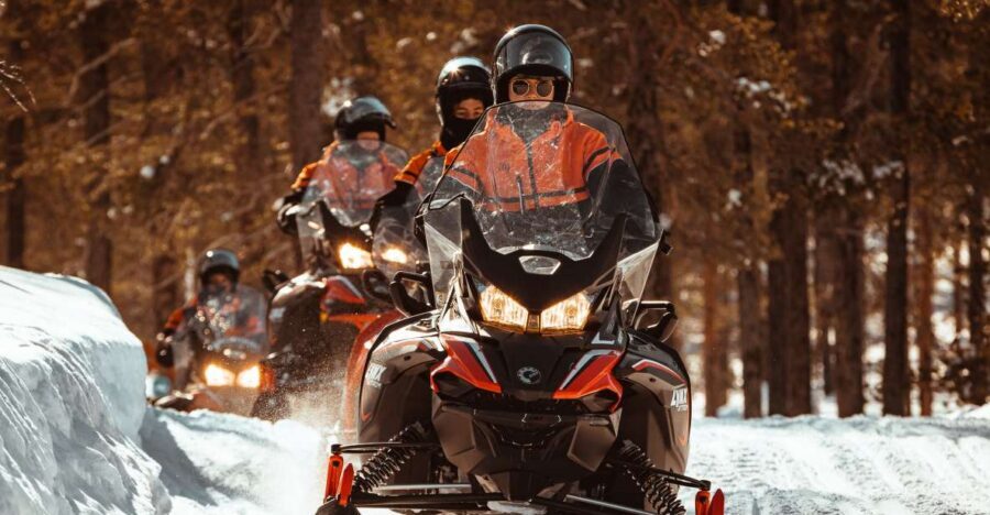 Saariselkä: Full Day Adventure with Snowmobiles - Getting ready: warm gear is included, but you must meet the driving rules