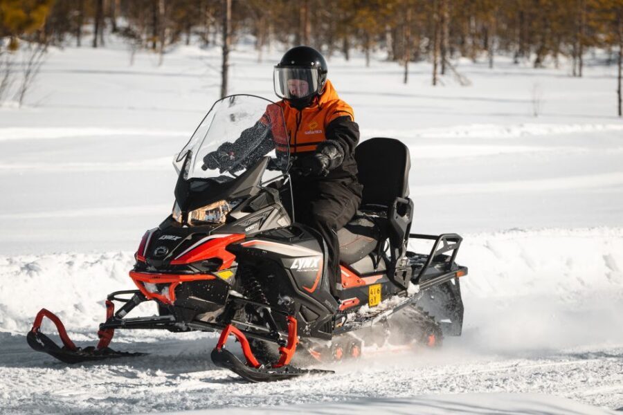 Saariselkä: Snowmobile Adventure for Adults - Gear up quickly: warm clothes, helmet, and a safety briefing that matters