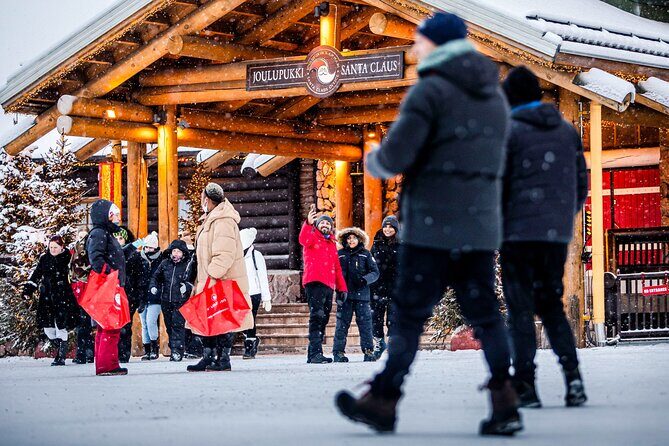 Santa Village Tour+Lapland Cuisine In Glass Igloo+Snow Scooters - Santa Claus Village and the Arctic Circle moment: make it count