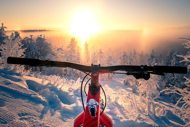 Scenic electric fat bike group ride in Rovaniemi - Starting at Hostel Café Koti: coffee, quick fitting, and winter timing