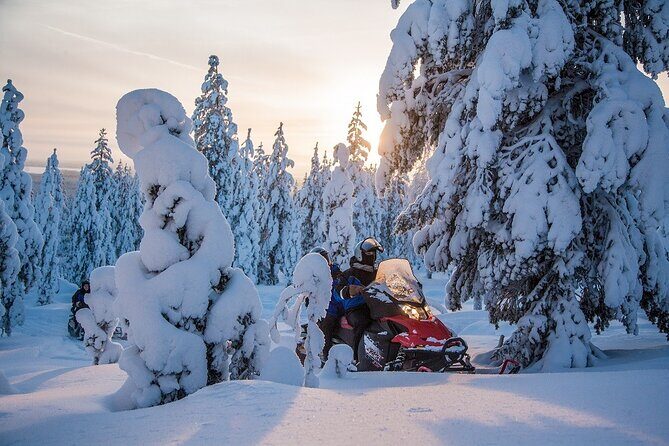 Scenic Snowmobile Safari in Saariselkä - First Step: Get Your Winter Gear and Learn the Snowmobile Basics