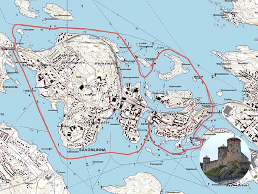 SIGHTSEEING CRUISE AROUND SAVONLINNA - How the onboard guide and WiFi make the hour click