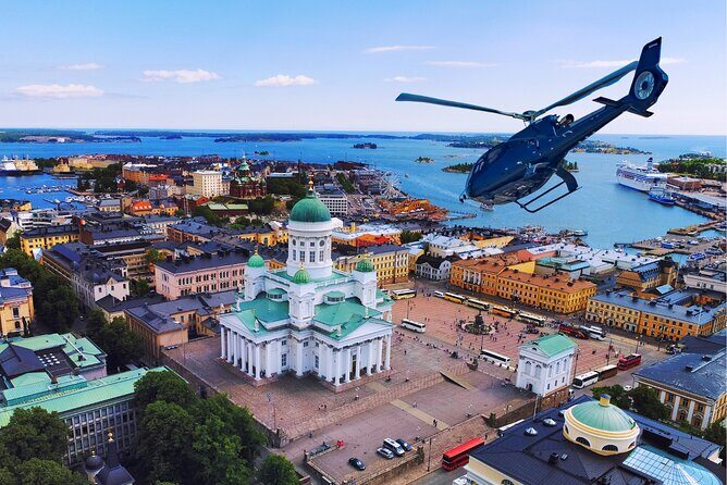 Sightseeing Helicopter Tour in Helsinki 45 Minutes - Suomenlinna From Above: Fortress Geometry and a Lighthouse-Church Detail