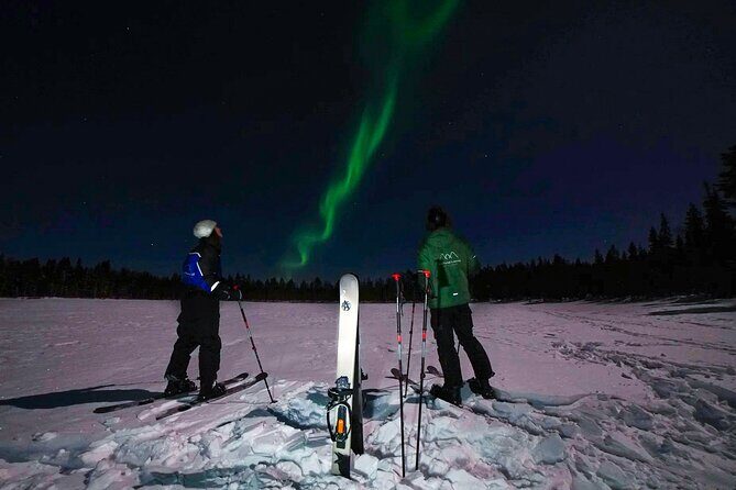 Ski Trekking under the Northern Lights - Backcountry Ski Trekking Beyond Rovaniemi