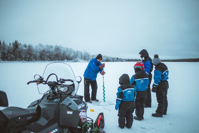 Snowmobiling and ice fishing in Apukka Resort, Rovaniemi - Key Things That Make This Snowmobile and Ice Fishing Safari Work