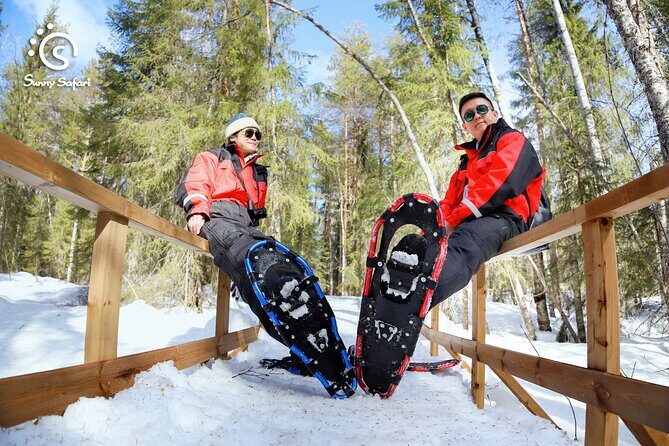 Snowshoeing in Lapland Wilderness - Pickup, Meeting Point, and How Not to Lose Time in the Cold