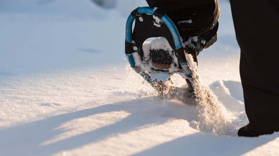 Snowshoeing in the Arctic Wilderness - Getting from Rovaniemi to the wilderness: pickups that keep it easy