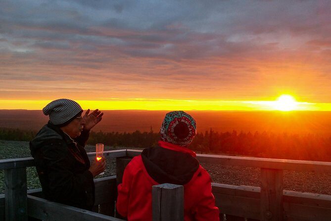 Sunset at the Arctic Circle - Getting There From Rovaniemi: Simple Pickup, Round-Trip Transport