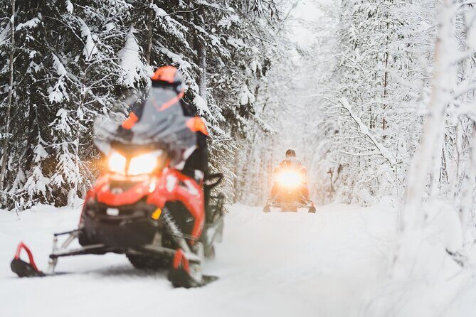 Thrill of Snowmobiling for Adults Only - The 11:00 AM Flow: Gear Up, Brief, Then Ride for About 2.5 Hours