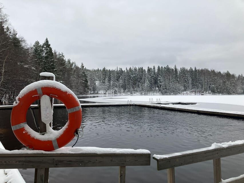 Traditional smoke sauna experience and national park visit - Campfire snacks and homemade berry juice