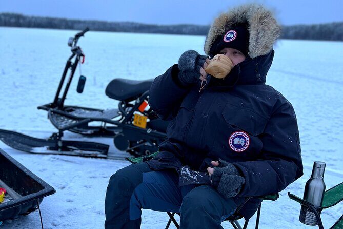 VIP Ice Fishing "ICEBREAKER" Lunch in Glass Igloo - Guides, private groups, and that VIP feel