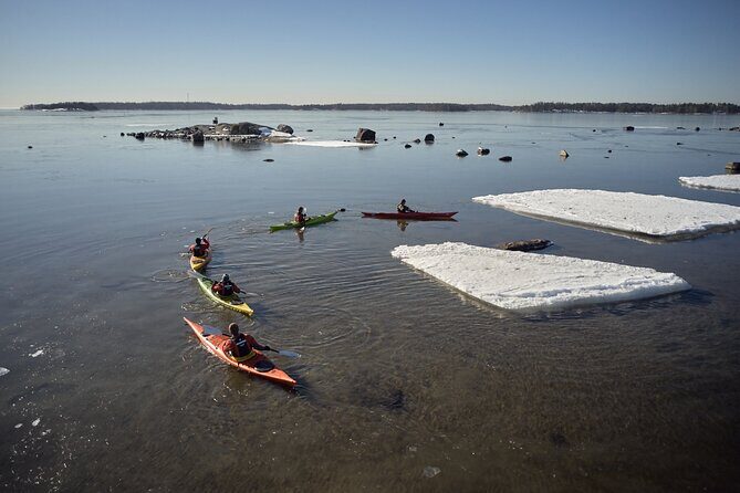 Winter kayaking in Eastern Helsinki archipelago - Price and what you’re really paying for (about $192)
