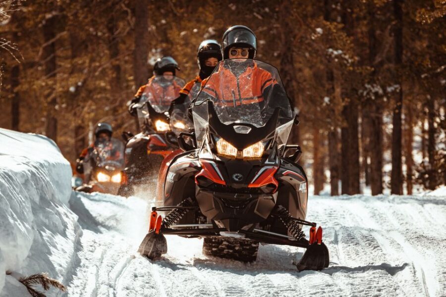 Ylläs: Snowmobiling ABC - The ~15 km Safari Across Frozen Forests, Lakes, and Swamps